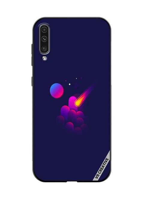 Protective Case Cover For Samsung Galaxy A50/A50s Space Minimalist Design Multicolour
