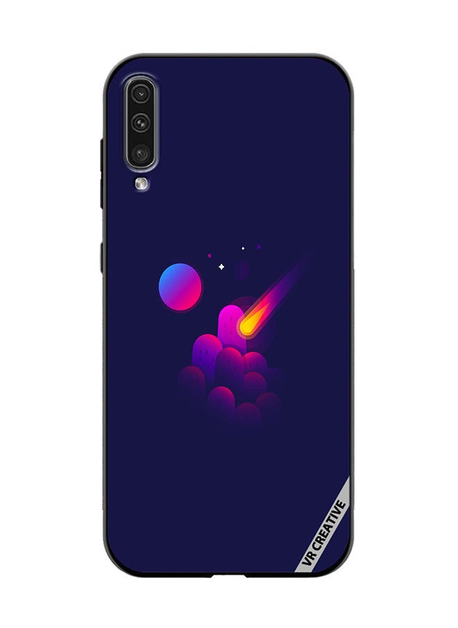 VR CREATIVE - Protective Case Cover For Samsung Galaxy A50/A50s Space Minimalist Design Multicolour - Image 1