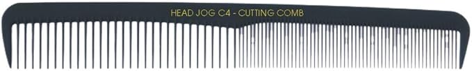 Head Jog Carbon Styling Comb Durable Heat Resistant Carbon Fibre Comb Perfect For Styling Teasing Highlighting Sectioning Comb Ideal For Long Thick Wavy Hair Extensions Black Comb