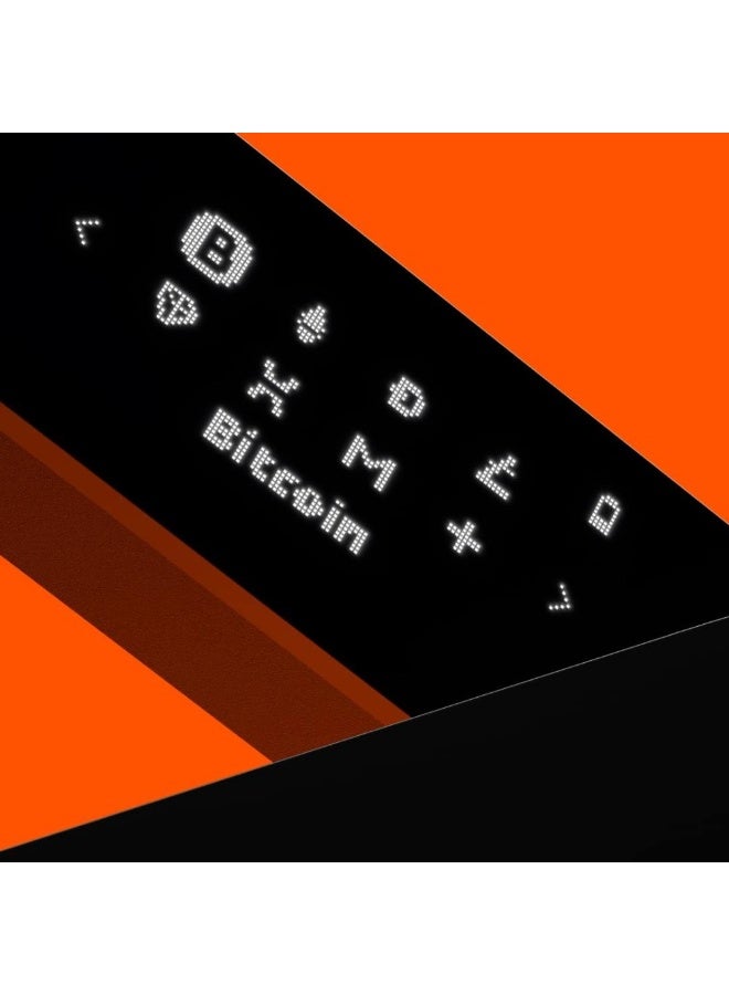 Ledger Nano X Hardware Wallet | Safest Crypto & NFT Cold Storage, Big Screen + Wireless Bluetooth & Type-C Connectivity, 5500+ Assets & Coins Supported, for iOS & Android, MacOS & Windows - Image 3