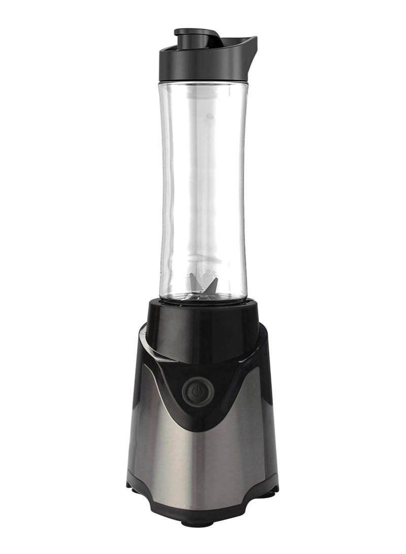 Portable Sports Blender Juicer 500W – One-Touch Smoothie Maker with 570ML BPA-Free Sports Bottle, Leak-Proof Travel Lid, Stainless Steel Housing, LED Power Light, Personal Blender for Shakes, Smoothies, and Protein Drinks| Gym, Sports - Image 2