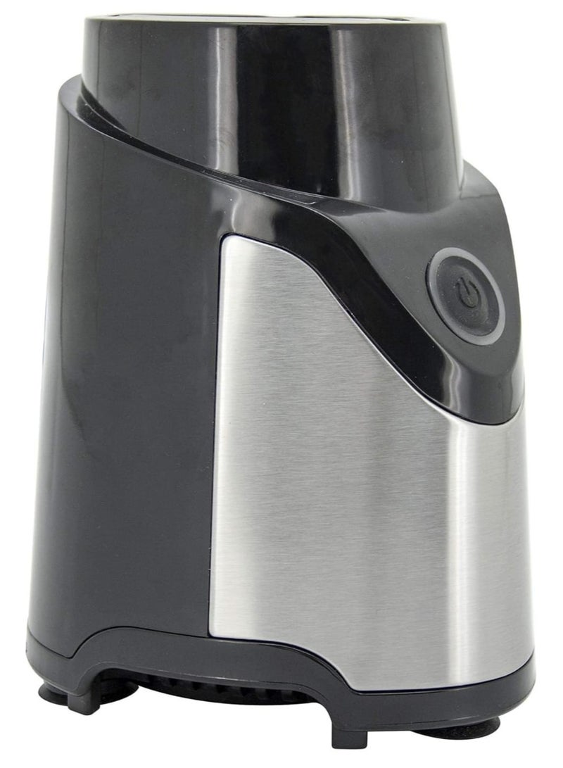 Portable Sports Blender Juicer 500W – One-Touch Smoothie Maker with 570ML BPA-Free Sports Bottle, Leak-Proof Travel Lid, Stainless Steel Housing, LED Power Light, Personal Blender for Shakes, Smoothies, and Protein Drinks| Gym, Sports - Image 3
