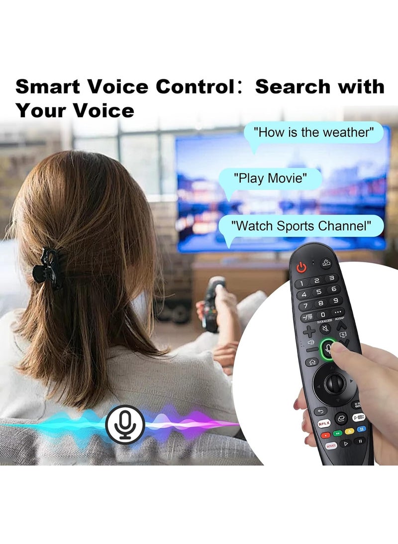 My Pumpkin Magic Remote Control for TV MR20GA Voice Magic Remote Control AKB75855501 for AN-MR20GA MR19BA MR18BA MR650A with Pointer and Voice Function - Image 4