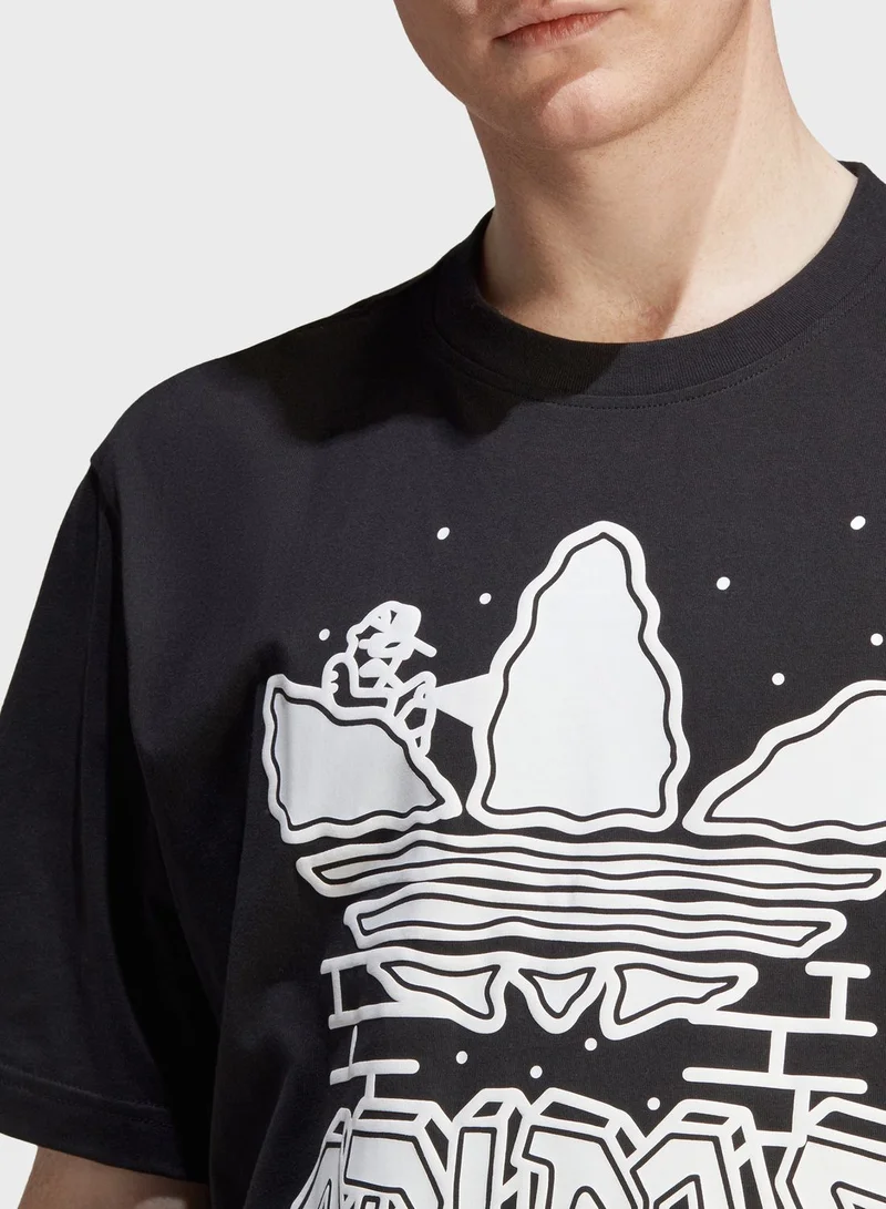 adidas Originals Graphics Hack The Elite T-Shirt