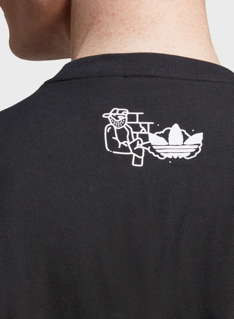 adidas Originals Graphics Hack The Elite T-Shirt