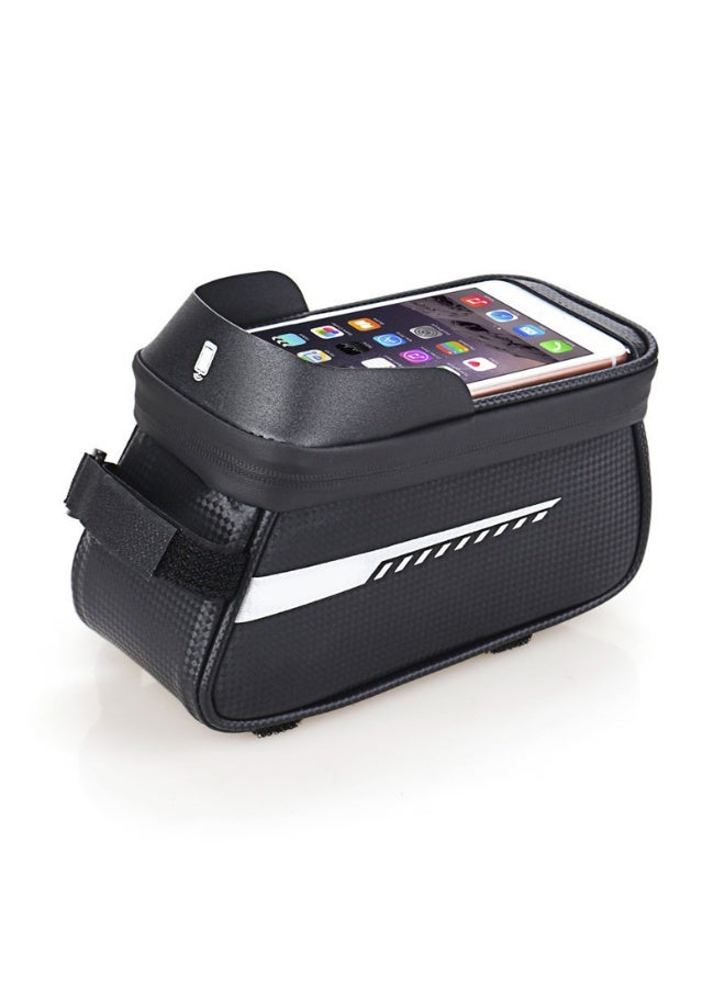 Anna Waterproof Front-Mounted Phone Storage Bag for Bicycle Accessories - Riding Saddle Bag - Image 1