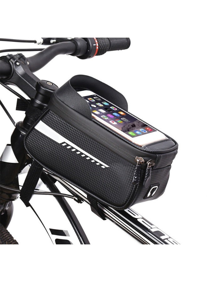 Anna Waterproof Front-Mounted Phone Storage Bag for Bicycle Accessories - Riding Saddle Bag - Image 2