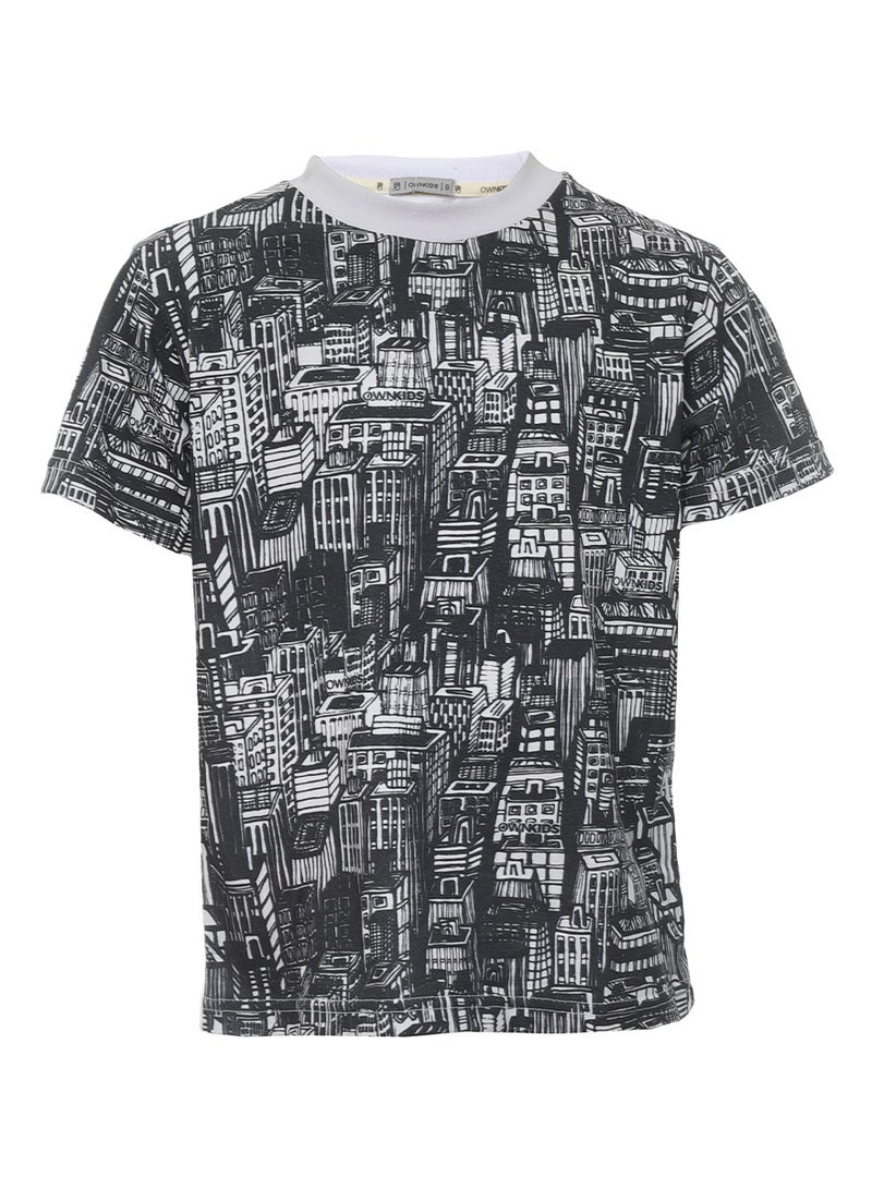 بيبو تيشيرت أولادي مطبوع - Image 1