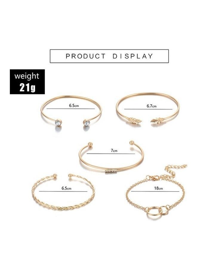 NIBEMINENT - 5-Piece Fashion Bracelet Set - Image 1