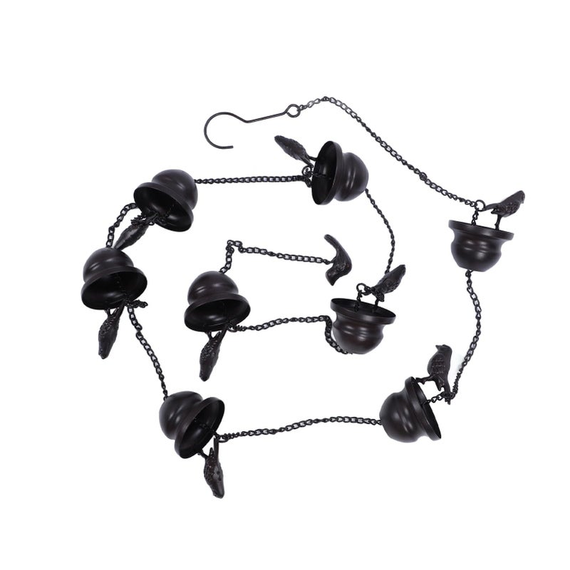 Iron Rain Chain with Cups for Drainage and Decoration 6.5cm 2.6In - Image 2