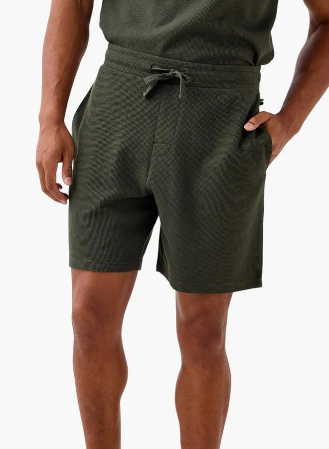 Splash FAV  Textured Shorts Set for Men | Best Price UAE