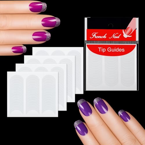 Coslifestore Professional Nail Art Kit Pack of 1076 pieces – French Strips,Metallic Strips, UV Lamp,Tip Cutter, Petal/ Flower Nail Art Brushes, Acrylic- Gel nail art Brushes, Nail Art Brushes, Liner Brushes, Dotting Tools, Buffers, Square Nail tips & Natural Toe Nails tips with Tip box - Image 3