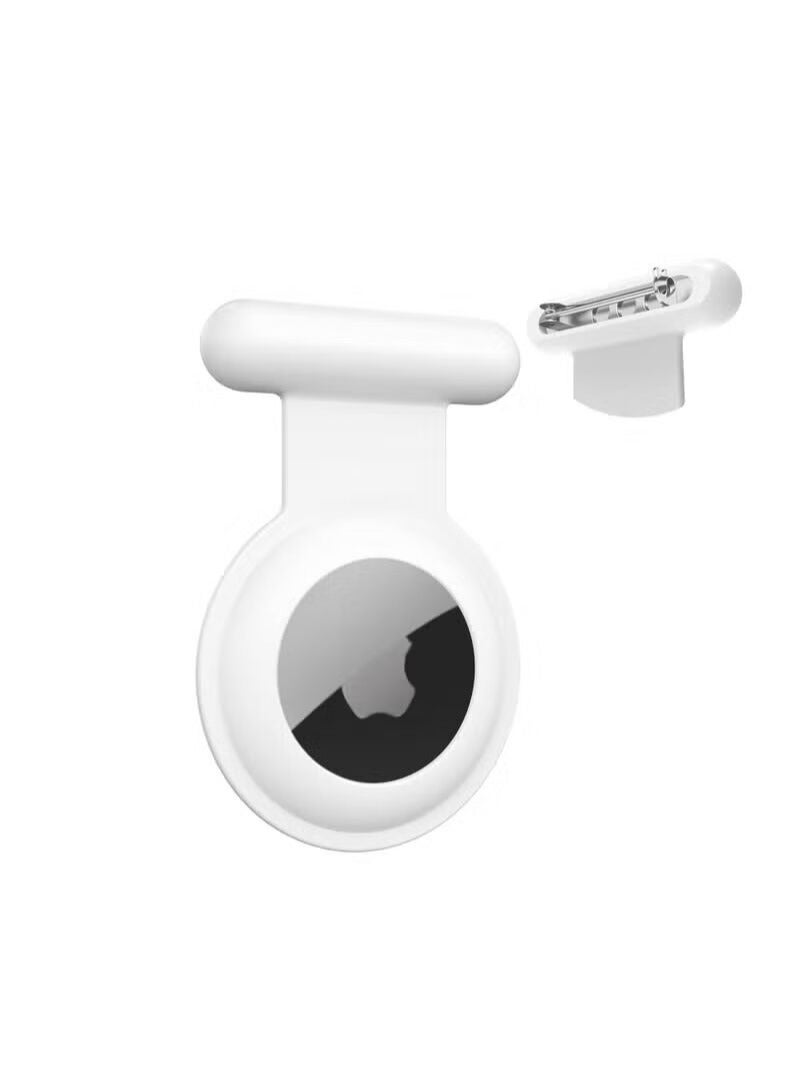 KASTWAVE Holder with Brooch Pin for AirTag, Hidden for Clothing, Suitable for Kids, Elder, Better Substitute for AirTag Accessories of Necklace, Wristband, Bracelet, Watch (2 Pack) - Image 2