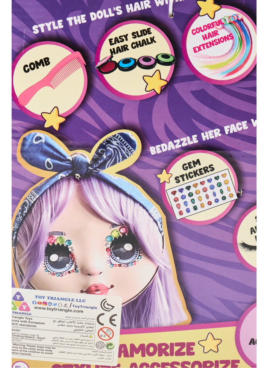 Glitz & Go Kids Girl Cute Purse Style Kit with Beauty Glam Accessories, Assorted  - Image 5