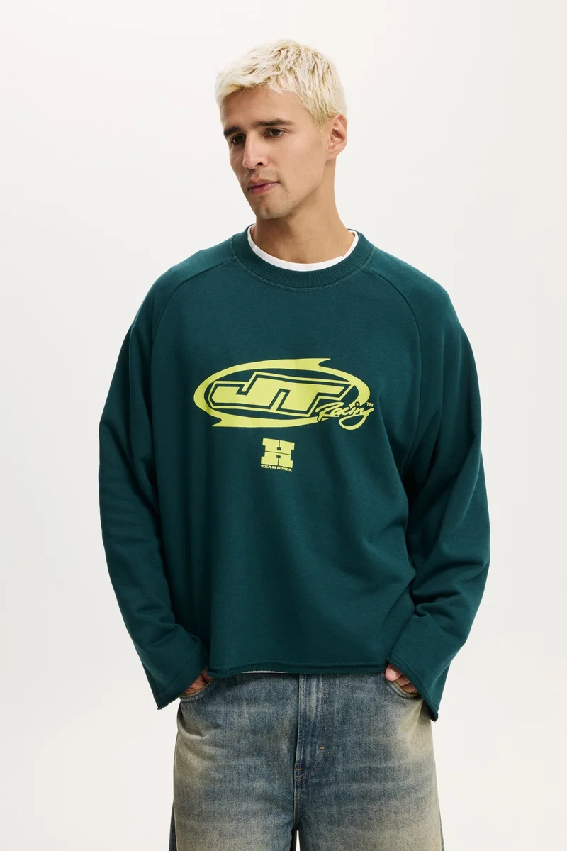 Cotton On CROPPED HONDA JT RACING CREW F