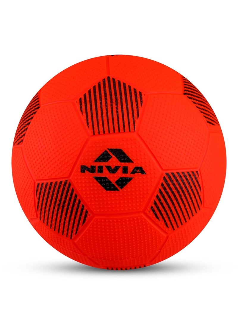 نيفيا الصفحة الرئيسية لعب كرة القدم | الحجم : 1 | مخيط آليًا | 32 لوحة | هواية لعب الكرة | كرة القدم | مادة PVC | كرة القدم للاستخدام الداخلي - Image 1