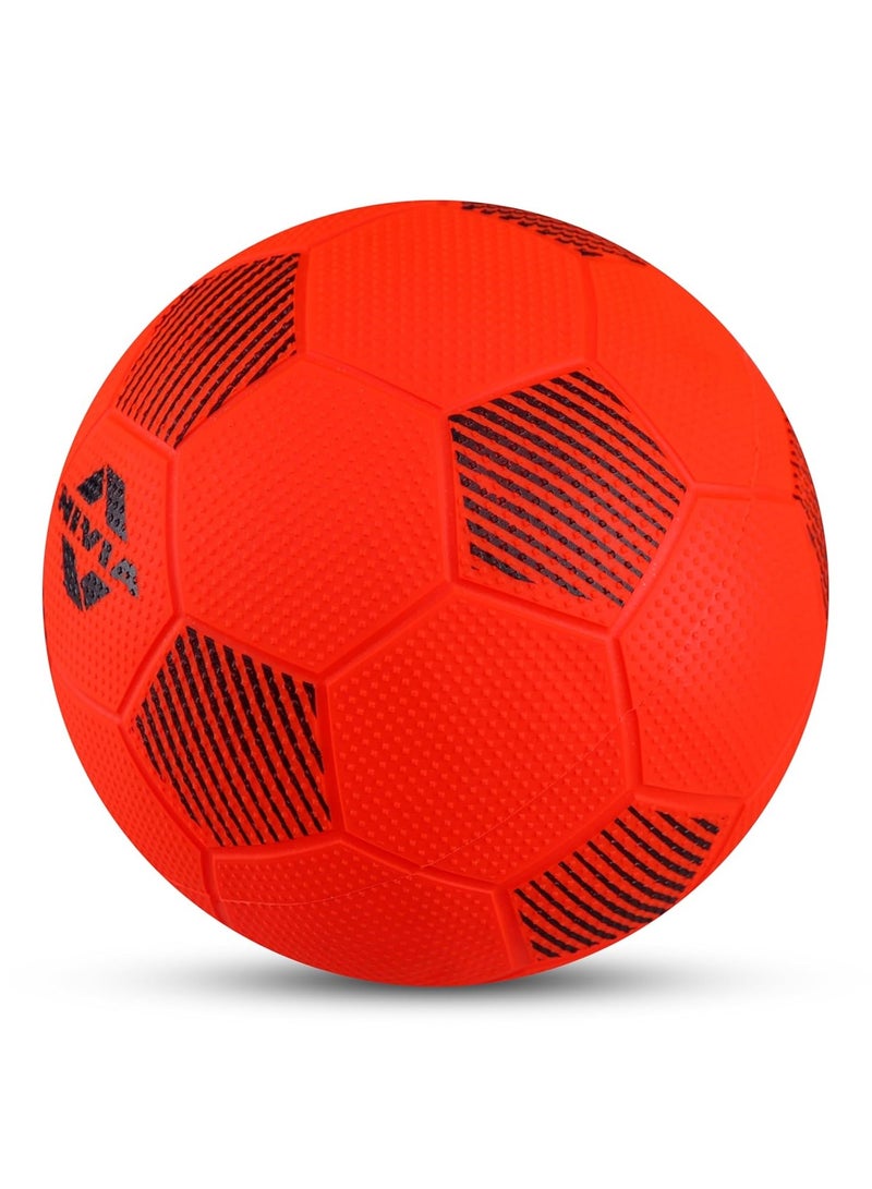 نيفيا الصفحة الرئيسية لعب كرة القدم | الحجم : 1 | مخيط آليًا | 32 لوحة | هواية لعب الكرة | كرة القدم | مادة PVC | كرة القدم للاستخدام الداخلي - Image 4