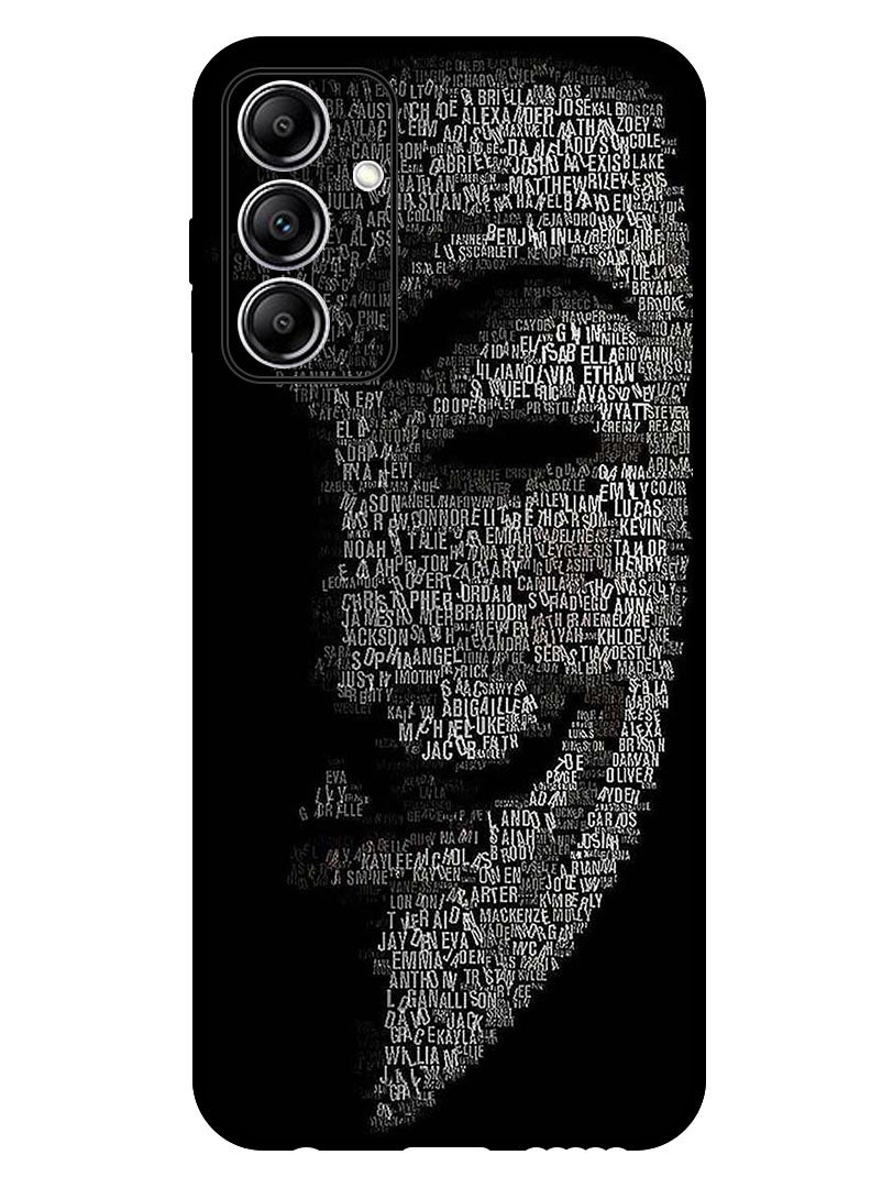 Theodor Protective Case Anti Scratch Shock Proof Bumper Cover For Samsung Galaxy A35 Joker Half Face Mask  - Image 1