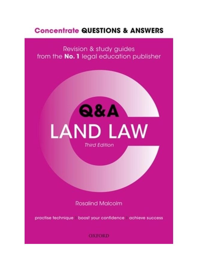 Concentrate Questions and Answers Land Law: Law Q&A Revision and Study Guide - Image 3