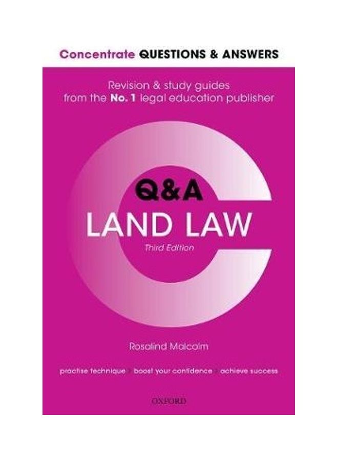 Concentrate Questions and Answers Land Law: Law Q&A Revision and Study Guide - Image 2