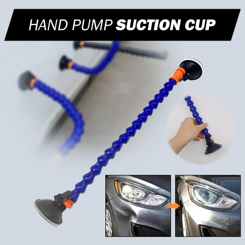 Car Dent Repair Tool, 2024 New Upgrade Car Dent Puller, Auto Body Repair Dent Removal Tools, Strong Dual Head Suction Cup Handle Lifter DIY Dent Remover Tool Repair Kit, 1 PCS - Image 3