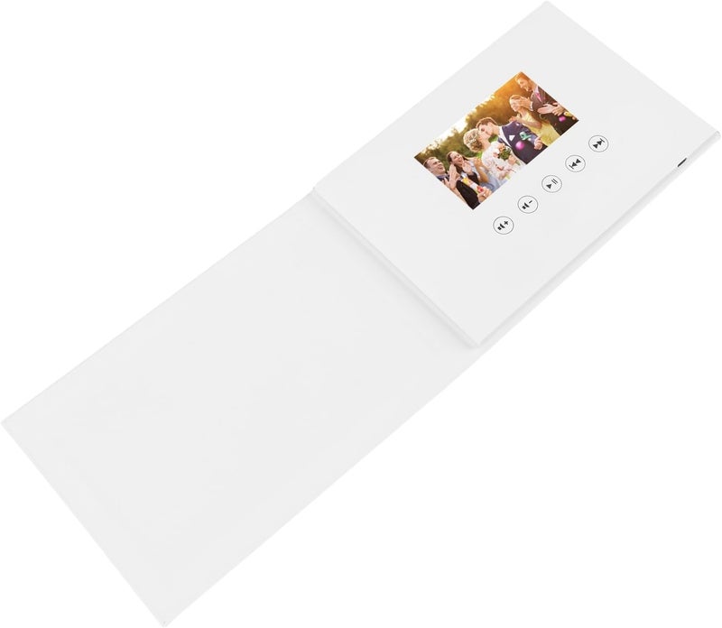 ZJchao Video Greeting Card with Screen 720P HD Customizable Video Playback Electronic Video Brochure with 4GB Memory for DIY Wedding Xmas (4.3 Inch 500mAh Li Ion Battery) - Image 5