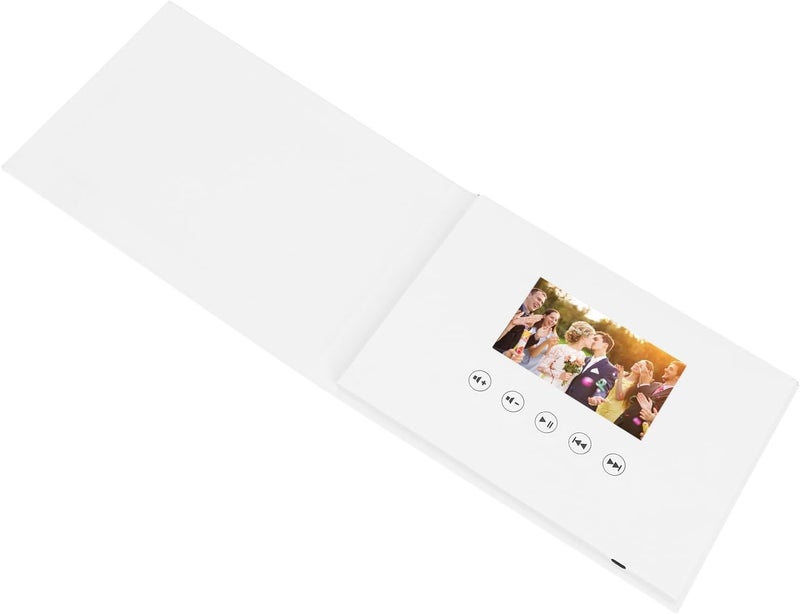 ZJchao Video Greeting Card with Screen 720P HD Customizable Video Playback Electronic Video Brochure with 4GB Memory for DIY Wedding Xmas (4.3 Inch 500mAh Li Ion Battery) - Image 4