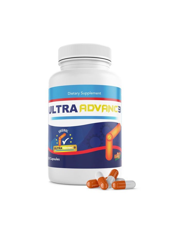 Nutraholics ألترا أدفانس 3 - كركم، ثوم، كالسيوم، زنجبيل، مورنغا. - Image 2