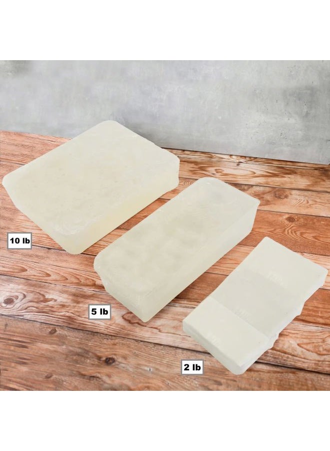 Primal Elements Clear Soap Base - Moisturizing Melt and Pour Glycerin Soap Base for Crafting and Soap Making, Vegan, Cruelty Free, Easy to Cut, Unscented - 5 Pound - Image 3