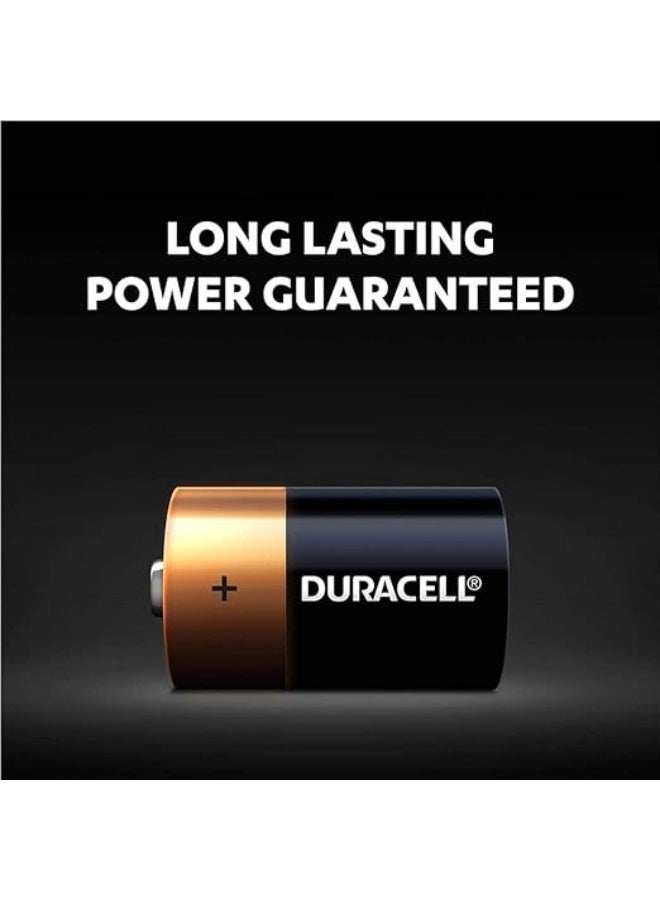 Duracell D2 Monet Duracell Type D Batteries, Pack of 2 - Image 3