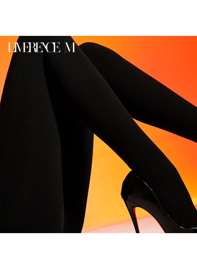 Limerence M Heated Socks Autumn Winter Warm Fleece Thickened Tights Leggings Men's Full-length Pants Size M - Image 3