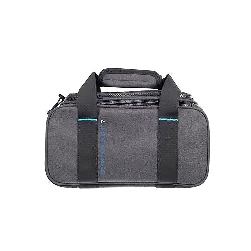 SCUBAPRO Definition Ballast Weight 7 Dive Bag with Double Webbing Straps, Premium Recycled Two-Tone Gray Fabric - Image 2