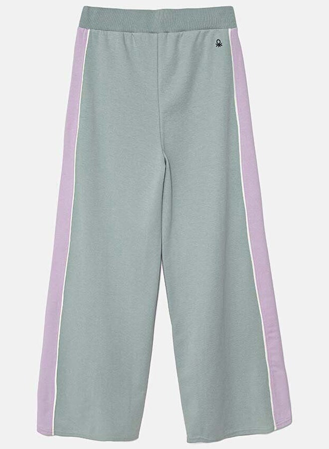 بينيتون بنطلون رياضي واسع للبنات - Image 2