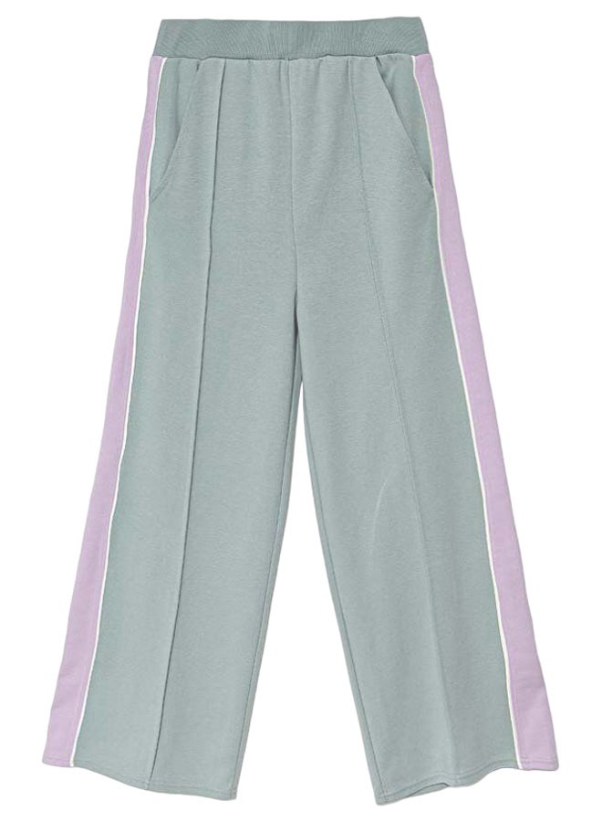 بينيتون بنطلون رياضي واسع للبنات - Image 1