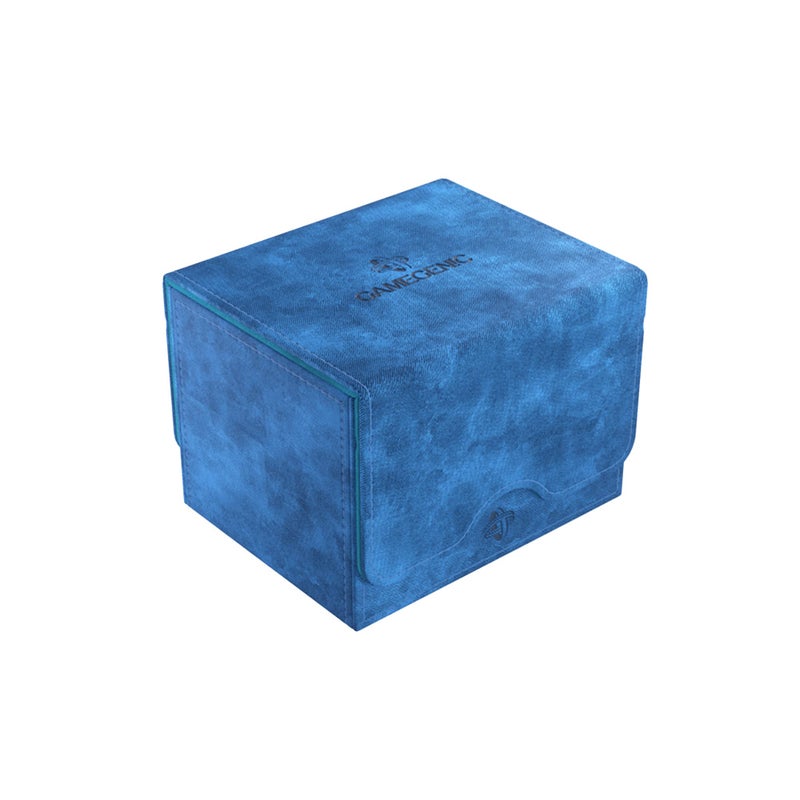 GameGenic Deck Box â€“ Sidekick XL Blue 100CT â€“ Durable and Sturdy TCG, OCG, CCG Card Storage â€“ Compatible with Pokemon, Yugioh, Commander, and MTG Magic: The Gathering Cards - Image 1