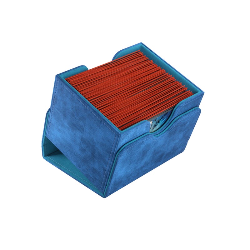 GameGenic Deck Box â€“ Sidekick XL Blue 100CT â€“ Durable and Sturdy TCG, OCG, CCG Card Storage â€“ Compatible with Pokemon, Yugioh, Commander, and MTG Magic: The Gathering Cards - Image 4