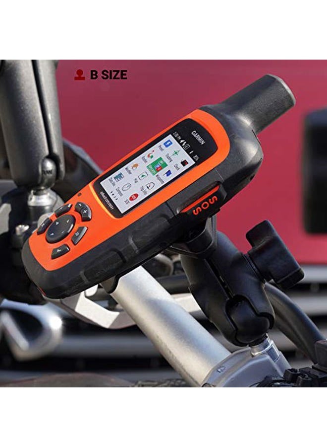 RAM Mounts Spine Clip Holder with Ball for Garmin Handheld Devices RAM-B-202-GA76U with B Size 1" Ball - Image 4