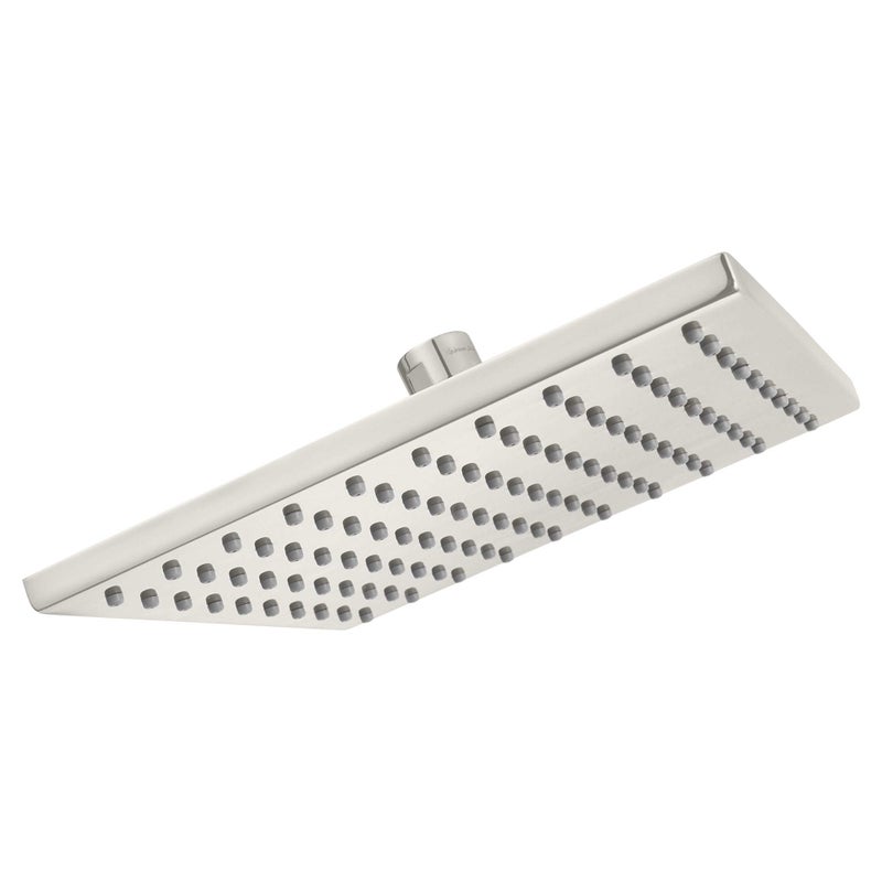American Standard 1660788013 8 Inch Square Rain Showerhead Polished Nickel