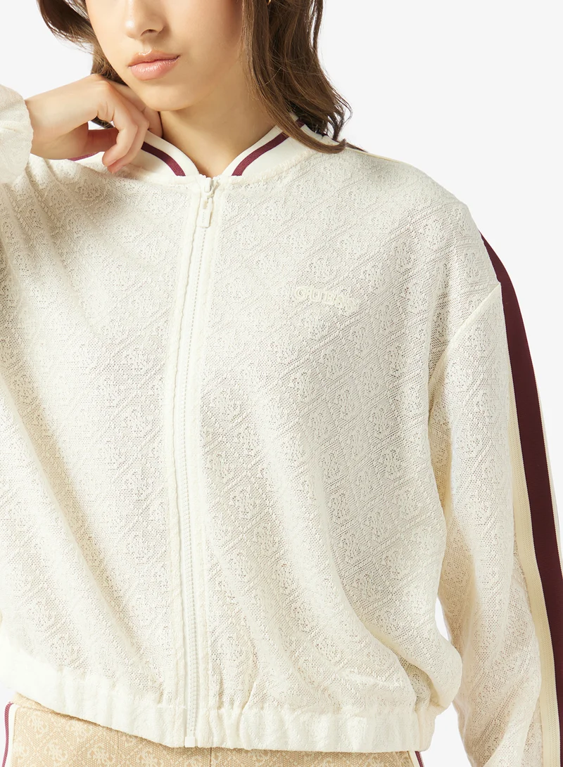 GUESS  Zip Through Bomber Jacket for Women | Best Price UAE