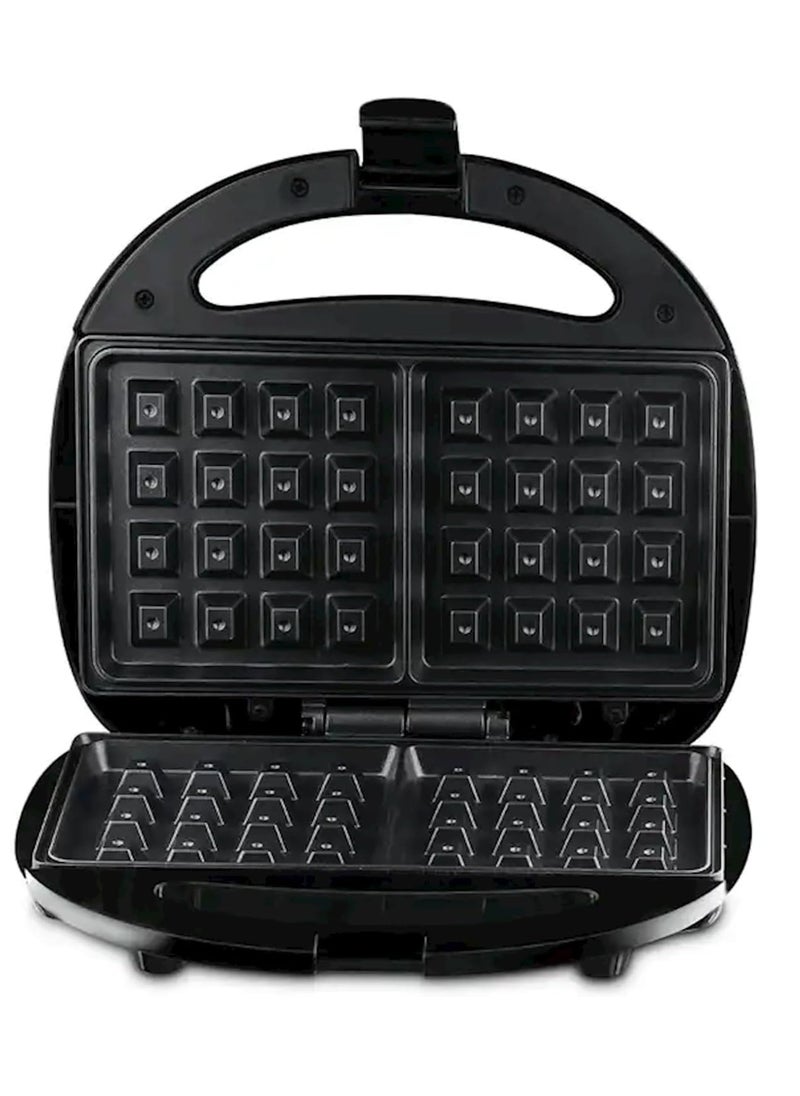 Generic - Single Waffle Maker - R.546H - Black - Image 1