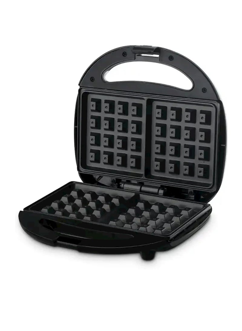 Generic - Single Waffle Maker - R.546H - Black - Image 1