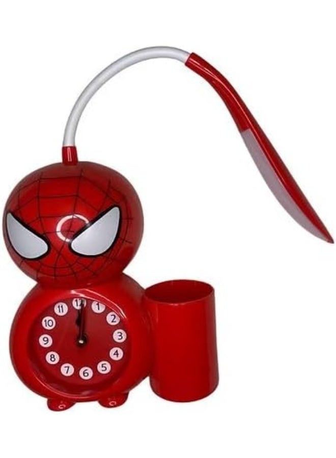 Spaceshoop Kids Table Lamp hour RED - Image 1