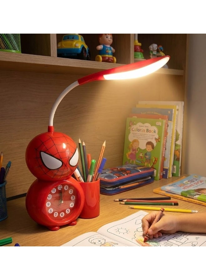 Spaceshoop Kids Table Lamp hour RED - Image 2