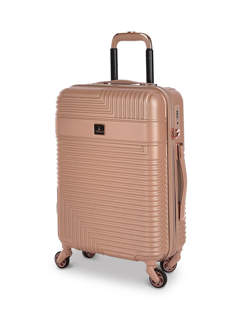 Track Track Hard Carry On Cabin Luggage ABS Trolley Travel Bag with TSA Lock & Smooth Wheels, Lightweight and Durable, 20 Inch, HK222-20