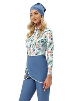 NIBEMINENT 3-Piece Long Sleeve Muslim Swimsuit Set  - Image 1