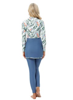 NIBEMINENT 3-Piece Long Sleeve Muslim Swimsuit Set  - Image 2