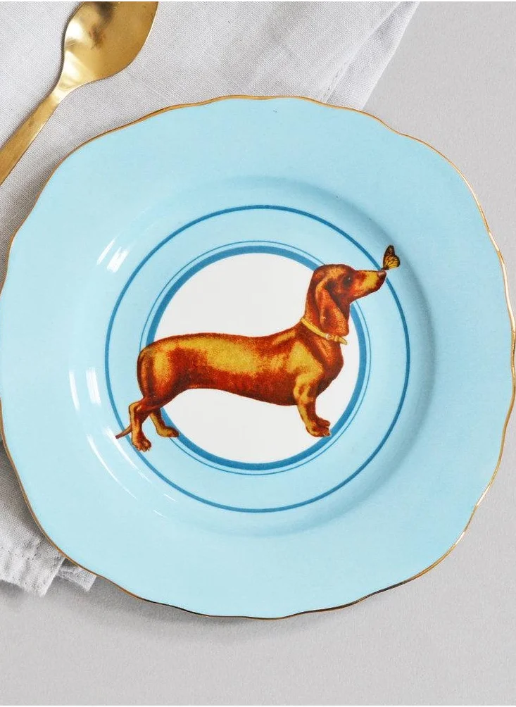 YVONNE ELLEN Yvonne Ellen Cake Plate Sausage Dog 16Cm