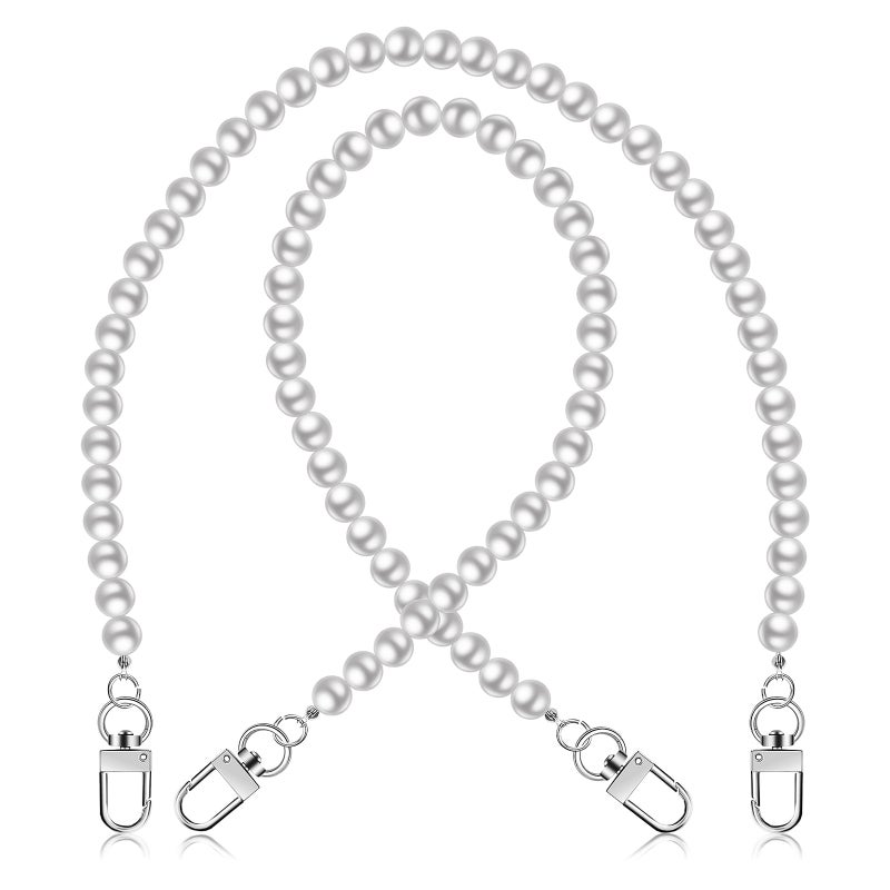 2Pcs Chic Metal Jeans Waist Chain Imitation Pants Chain Clothes Accessory - Image 1