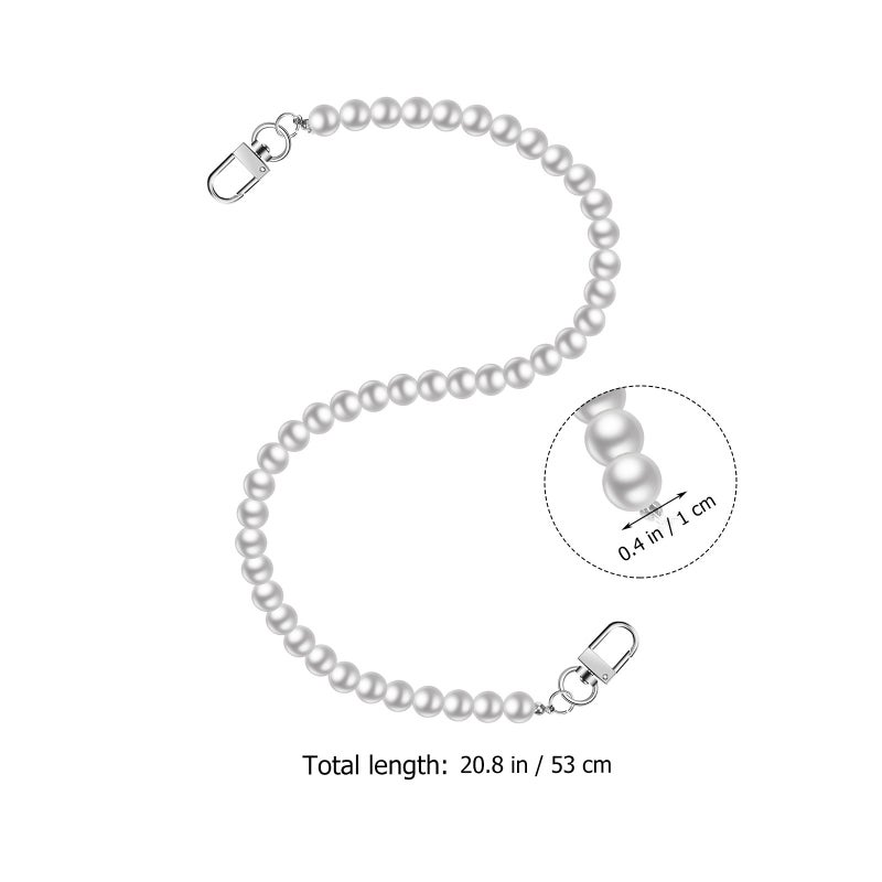 2Pcs Chic Metal Jeans Waist Chain Imitation Pants Chain Clothes Accessory - Image 2