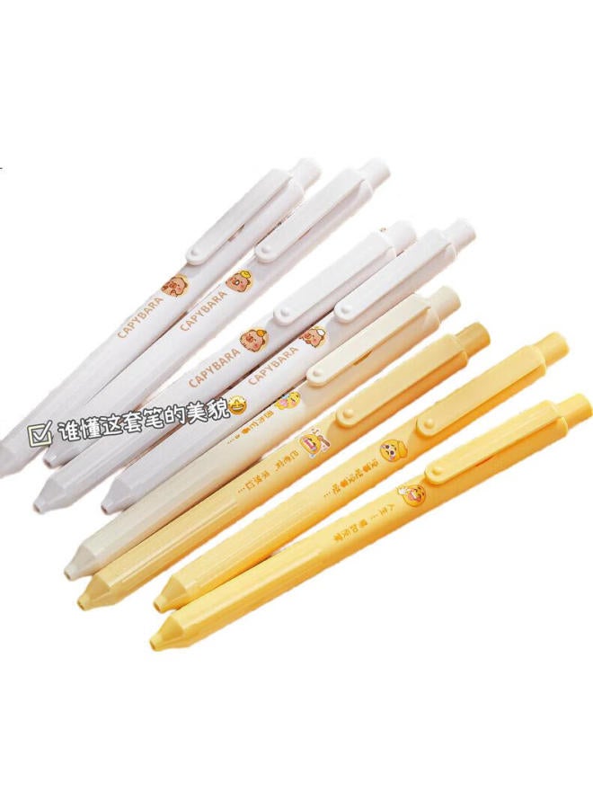 Kaba Bear Kabaxiong Click Retractable Gel Pen Black 0.5Mm Pack Of 4 - Image 3